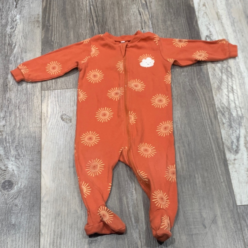Pekkle Sunshine Orange Kids One Piece